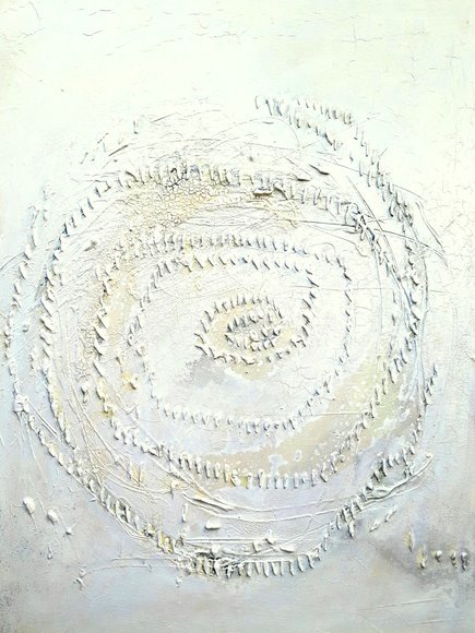 Auflösung I     Acryl / Haptik