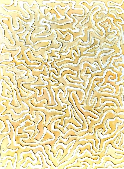 Curly Threads II   Acryl / Haptik