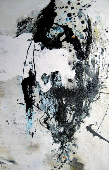 Dynamics  Acryl / Mischtechnik / Bitumen