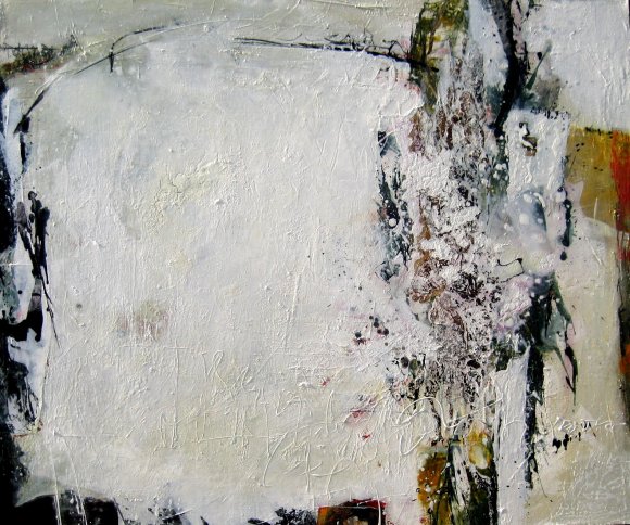In Touch I  Acryl / Mischtechnik