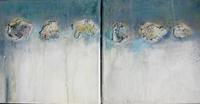 Islands I  Acryl / Mischtechnik
