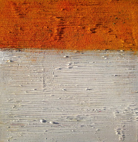 Reduktion I  Acryl / Pigmente auf Haptik