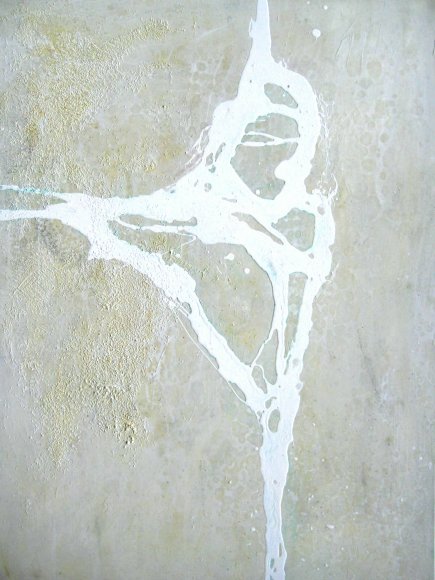 White-III  Acryl / Mischtechnik