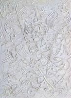 White Is Beautiful  120/90 Acryl / Haptik
